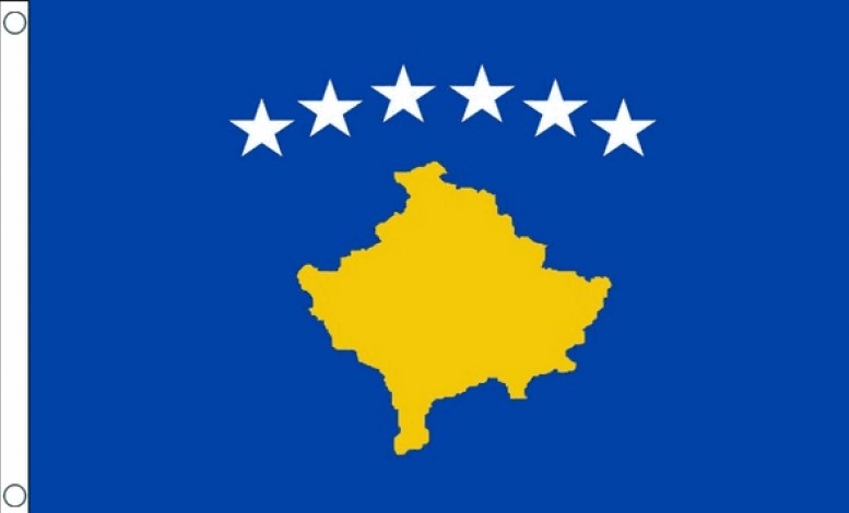 Vlag Kosovo 90x150cm Best Value Vlaggenclub