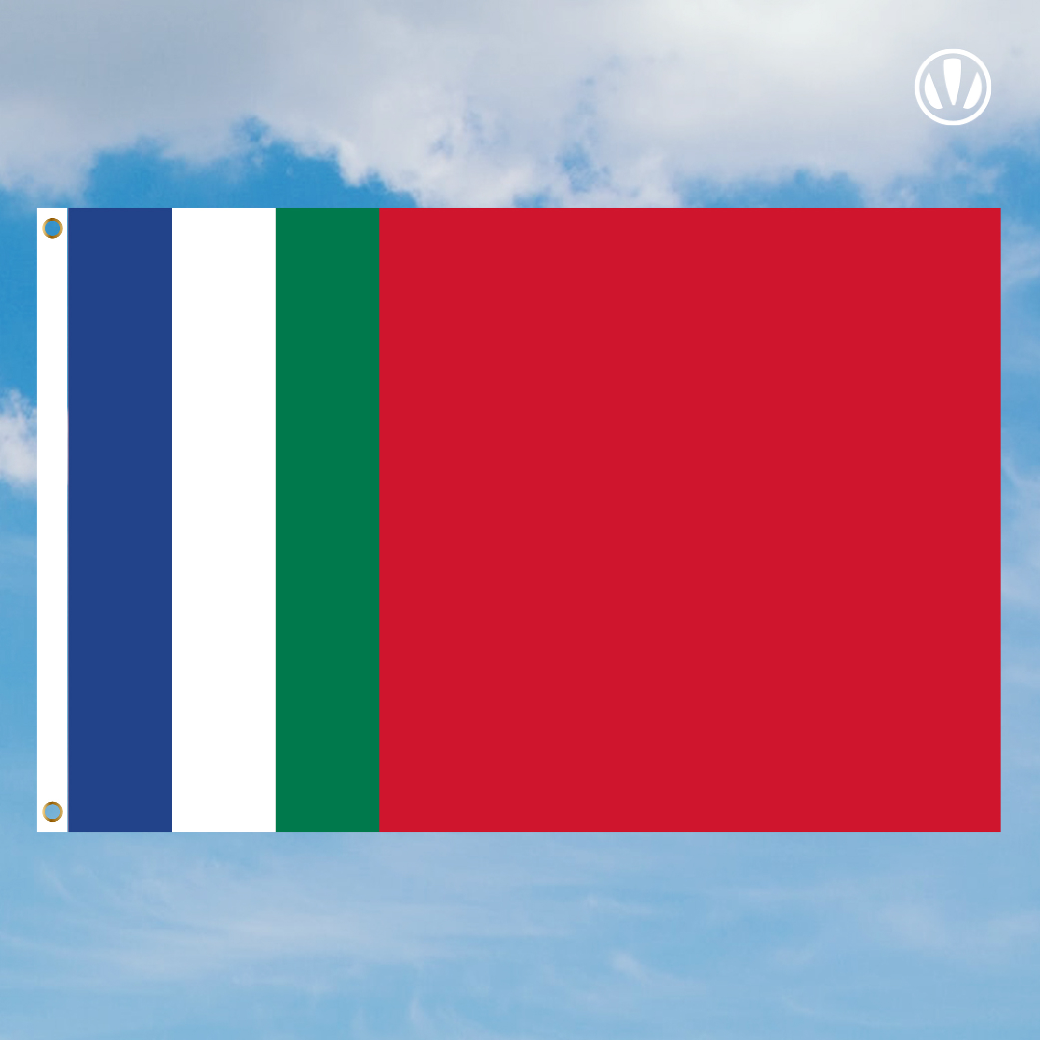 Molukse Vlag 90x150cm Best Value Vlaggenclub