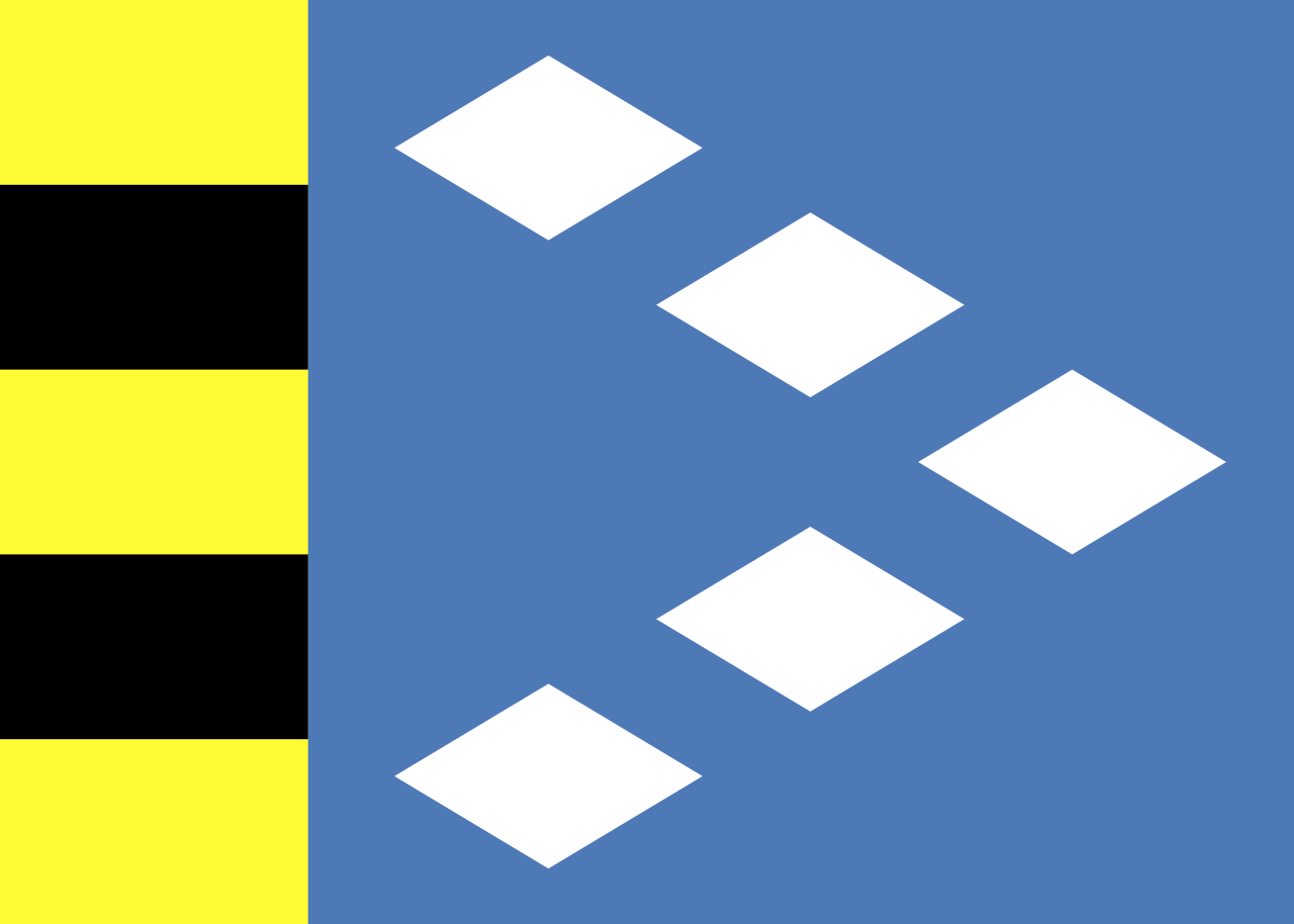 Vlag Sudwest-Fryslan