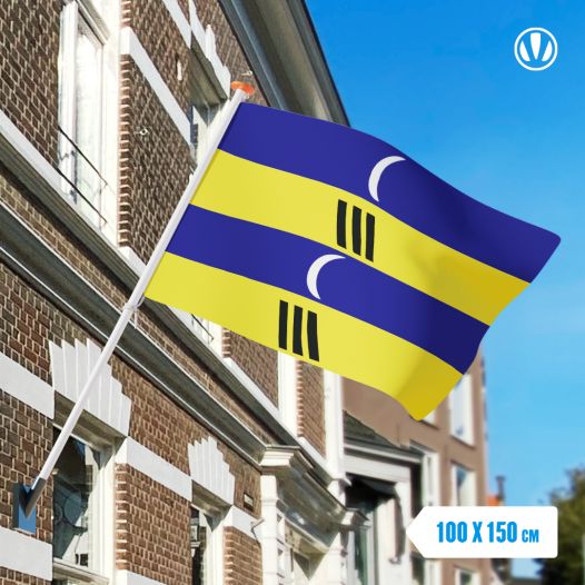 Vlag Ameland 100x150cm - Spunpoly