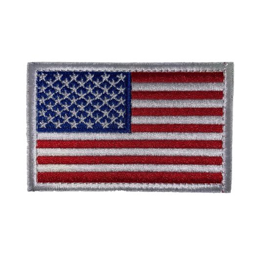 Amerikaanse vlag patch voor op kleding