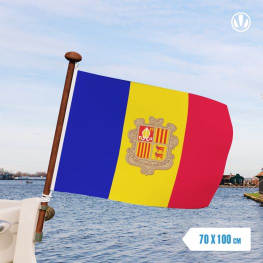 Vlag Andorra 70x100cm