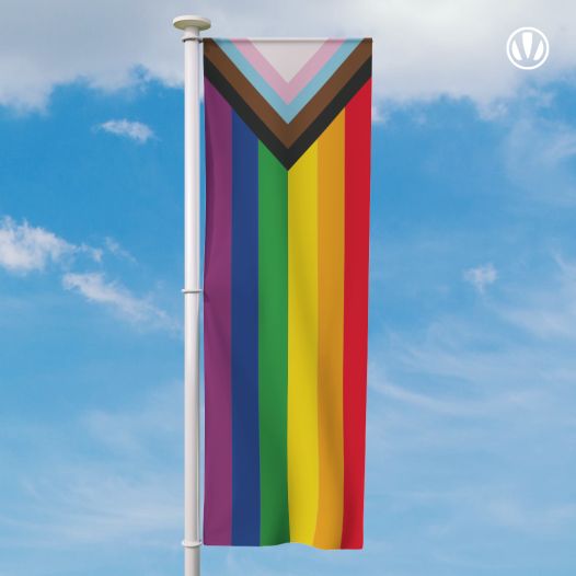 Banier Pride Vlag / Progress vlag