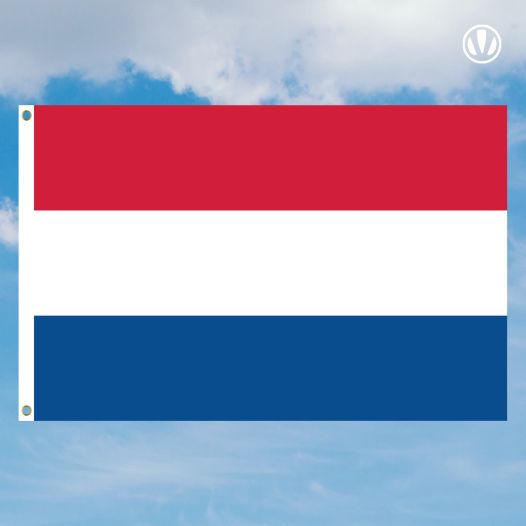 Nederlandse vlag 150x225cm - glanspoly