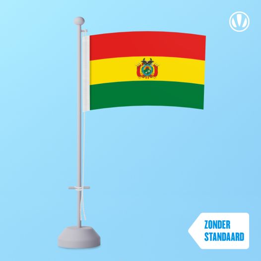 Tafelvlag Bolivia 10x15cm