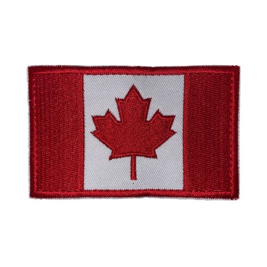 Canadese vlag patch voor op kleding