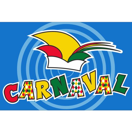 Vlag Carnaval Prinsenmuts 70x100cm