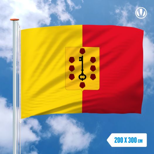 Vlag Comines-Warneton 200x300cm