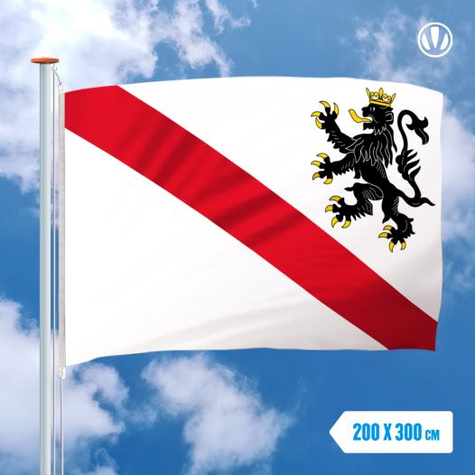 Vlag Courcelles 200x300cm