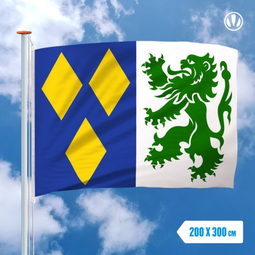 Vlag De Panne 200x300cm