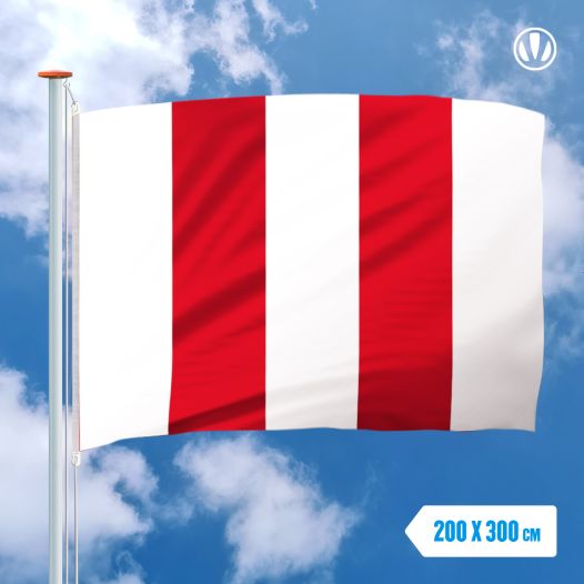 Vlag Écaussinnes 200x300cm