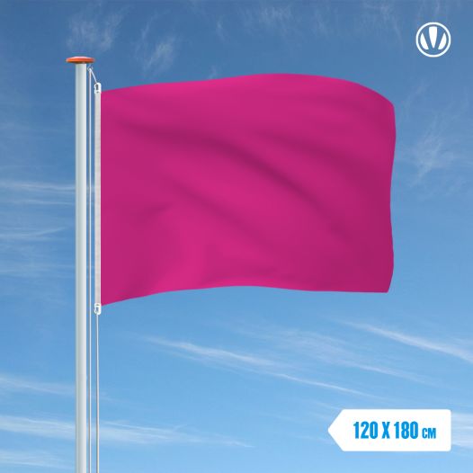 Vlag Fuchsia 120x180cm