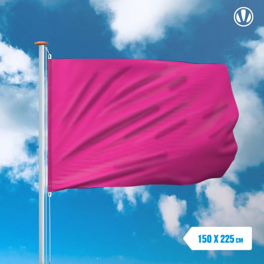 Vlag Fuchsia 150x225cm