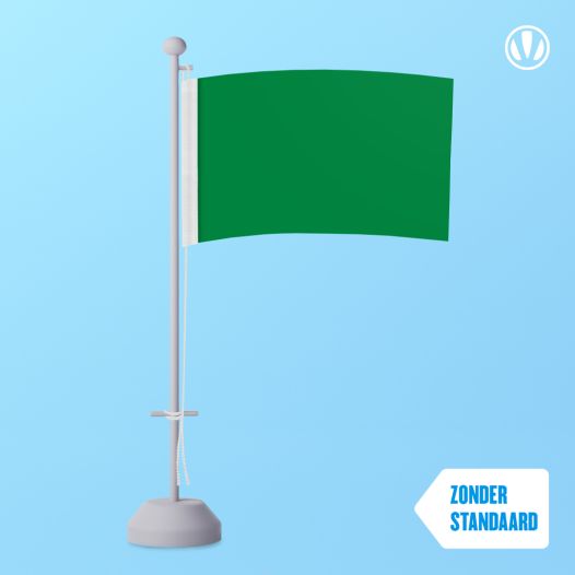 Tafelvlag Groen 10x15cm