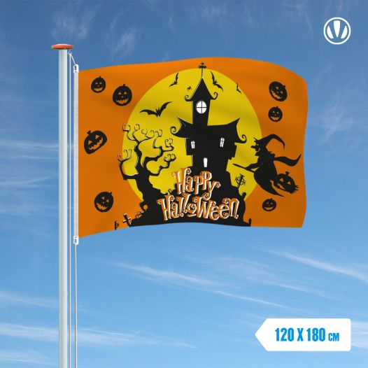 Halloween vlag Moonlight 120x180cm