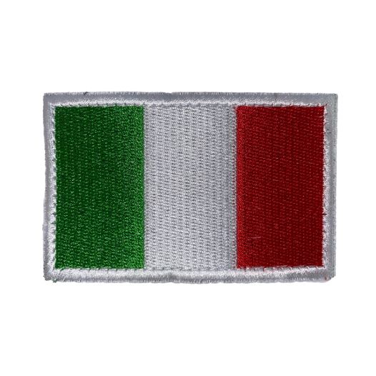 Italiaanse vlag patch voor op kleding