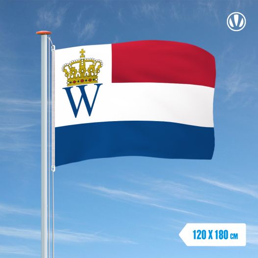 Koninklijke Nederlandse Watersport Vlag 120x180cm