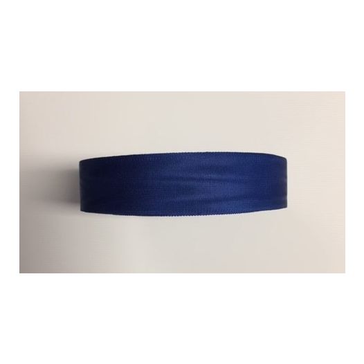 Medaille lint blauw 25mm breed | Per meter