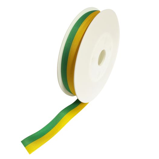 Lint groen geel 15mm | Per meter