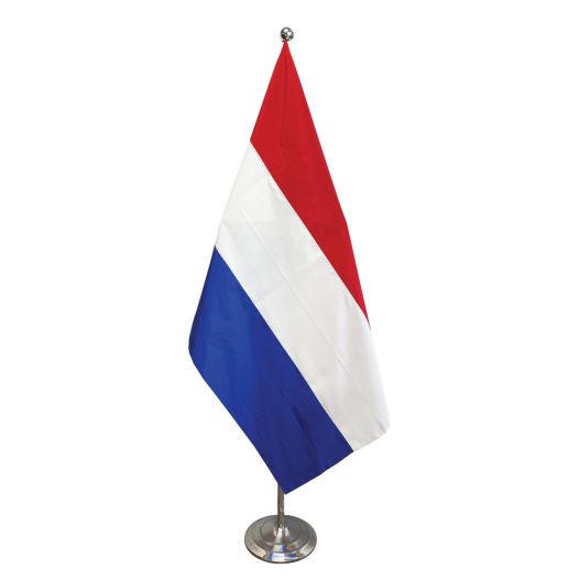 Luxe Nederlandse vlag 100x150cm | Puur zijde