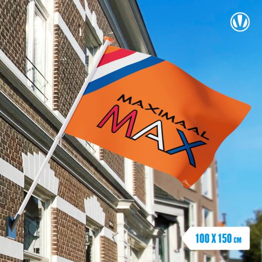 Maximaal MAX vlag 100x150cm