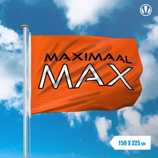 MaximaalMAX vlag 150x225cm