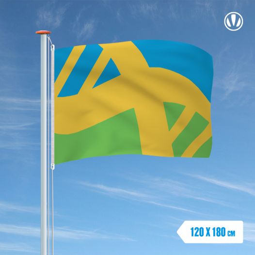 Mensenrechten vlag 120x180cm