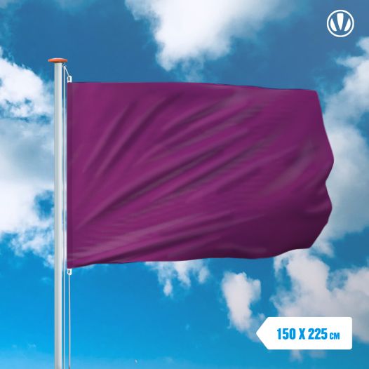 Paarse vlag 150x225cm