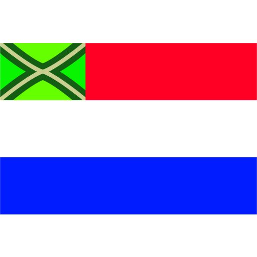 Vlag Nederland met inzet Achterhoek 100x150cm