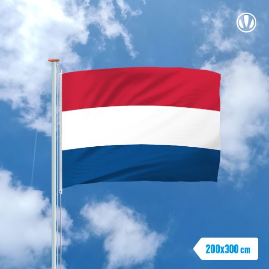 Nederlandse vlag 200x300cm