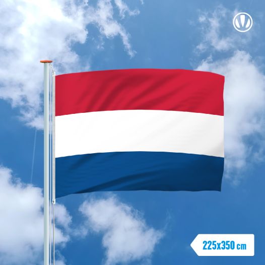 Nederlandse vlag 225x350cm - Spunpoly