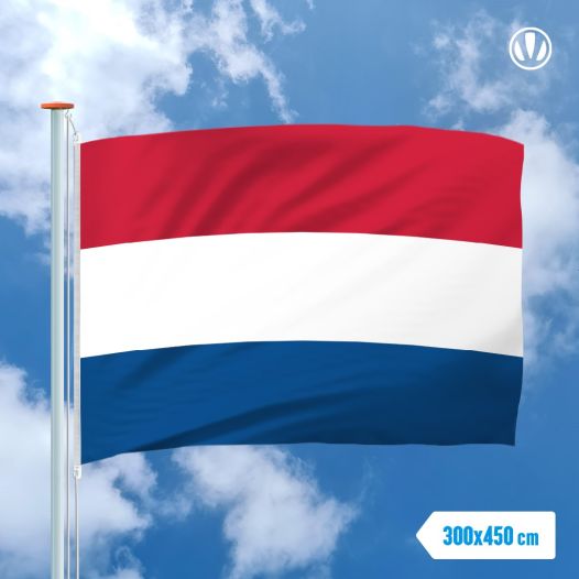 Vlag Nederland 300x450cm