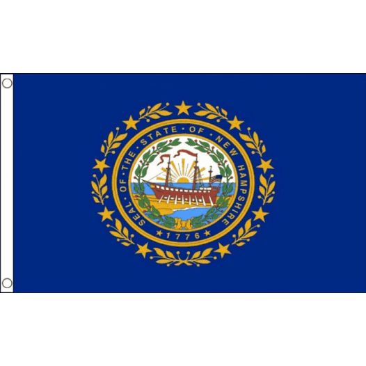 Vlag New Hampshire 90x150cm | Best Value