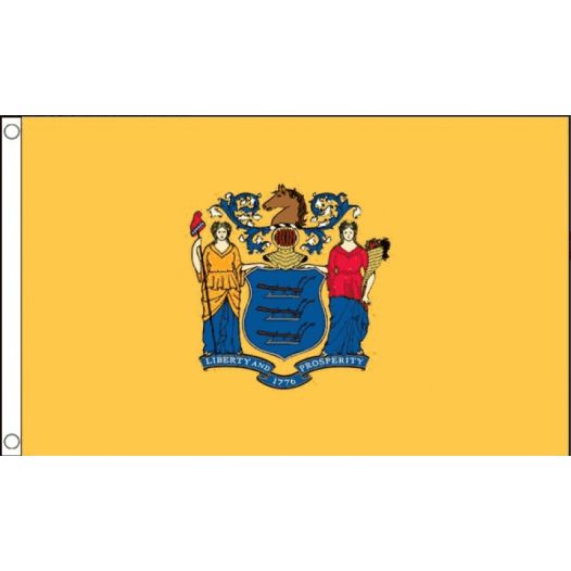 Vlag New Jersey 90x150cm | Best Value