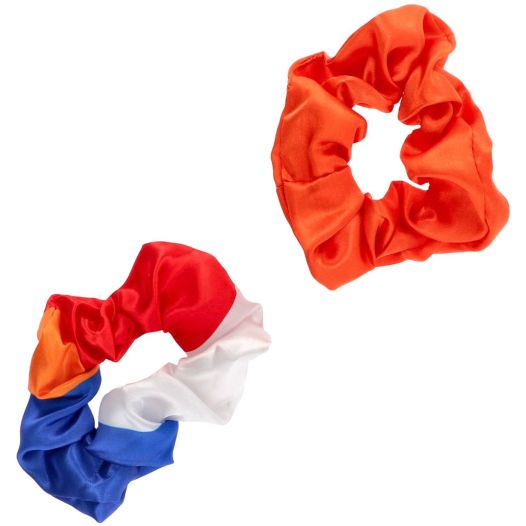 Oranje haarelastiek