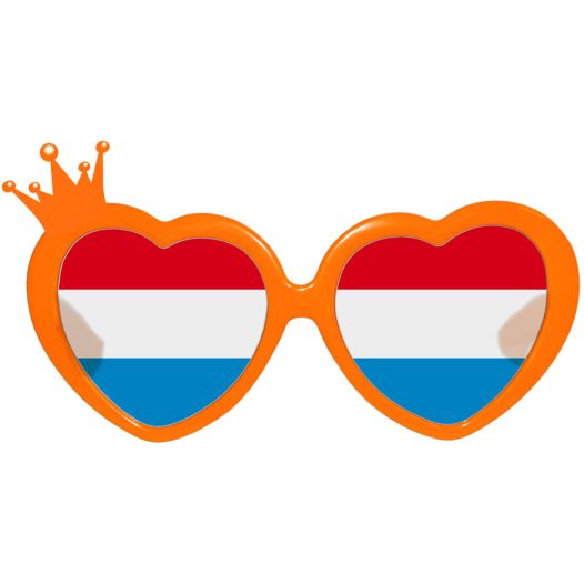 Oranje Zonnebril Ik Hou van Holland