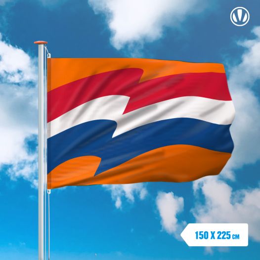 Oranje vlag XL 150x225cm - Beste Kwaliteit