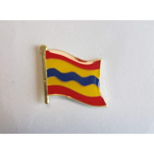 Broche / Speldje vlag Overijssel