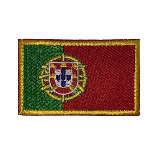 Portugese vlag patch voor op kleding