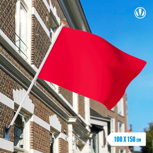 Rode vlag 90x150cm Best Value