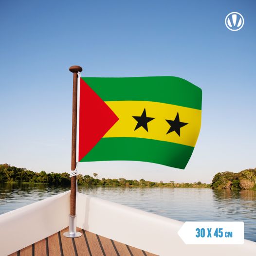 Vlag Sao Tomé en Principe 30x45cm