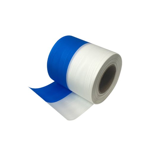 Sjerp lint blauw wit 11cm | per meter