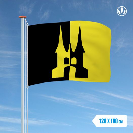 Vlag Sneek met waterpoort 120x180cm