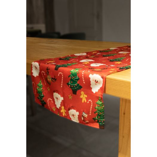 Tafelloper Kerst - 40x130cm | Katoen