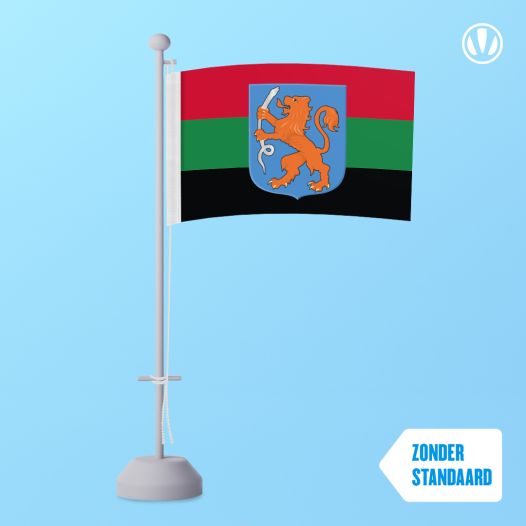 Tafelvlag Aalsmeer met Wapen 10x15cm