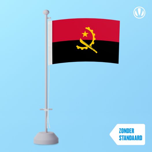 Tafelvlag Angola 10x15cm