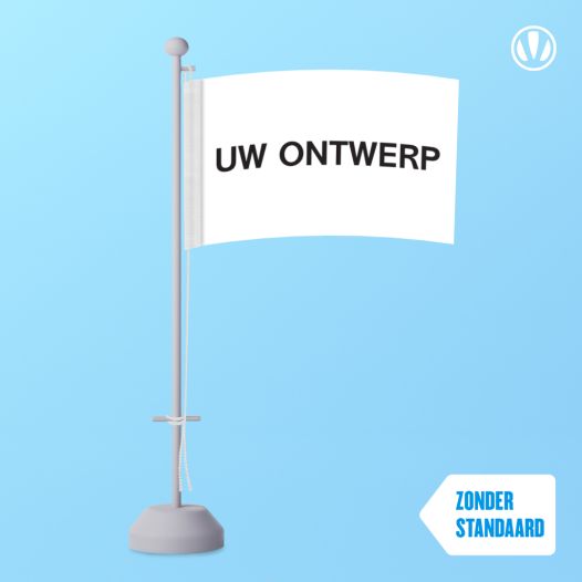 Tafelvlag 10x15cm | Op maat bedrukken