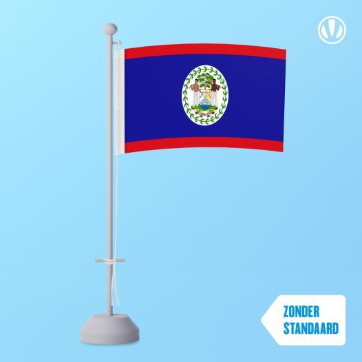 Tafelvlag Belize 10x15cm