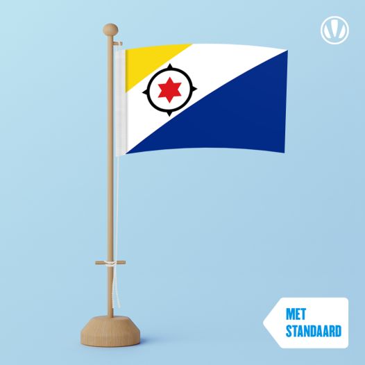 Tafelvlag Bonaire 10x15cm | met standaard