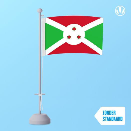 Tafelvlag Burundi 10x15cm